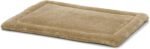 Taupe Micro Terry Pet Bed, Ultra-Soft & Cushioned Crate Pad for 18-inch Crates, Machine Washable, for Small Dogs & Cats