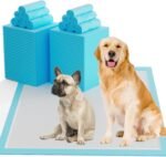 60 Count Dog Pee Pads Extra Large,32"X 36"Pet Training Pads,Disposable Pet Potty Pads Super Absorbent & Leak-Proof for House Training Cats,Rabbits,Dogs Leak-Proof Pet Pads